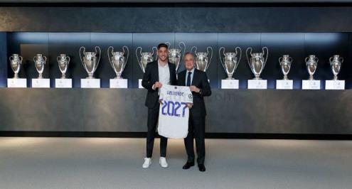 ريال مدريد يمدد عقد فالفيردي حتى 2027